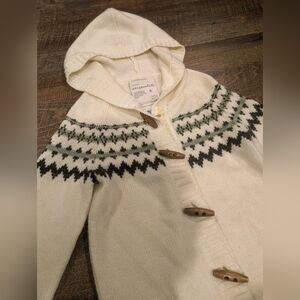 Aeropostale Wooden Button Sweater